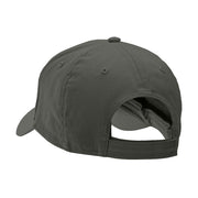 Private Veteran Embroidered Solid Cotton Twill Low Profile Strap Cap