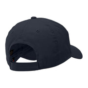 Private Veteran Embroidered Solid Cotton Twill Low Profile Strap Cap