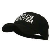 Space Center Embroidered Cotton Twill Cap