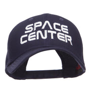 Space Center Embroidered Cotton Twill Cap