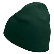 Mount Fuji Logo Embroidered 8 Inch Knitted Short Beanie - Green OSFM