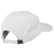 Proud Dad Letters Embroidered Washed Cotton Cap