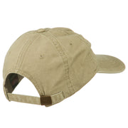 Proud Dad Letters Embroidered Washed Cotton Cap