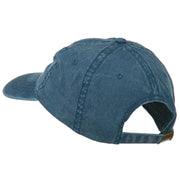 Proud Dad Letters Embroidered Washed Cotton Cap