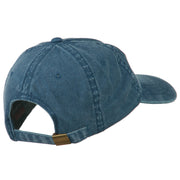 Proud Dad Letters Embroidered Washed Cotton Cap