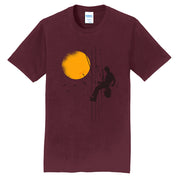 Powering The Sun Graphic Men's Fan Favorite Crew Neck Tee Shirt