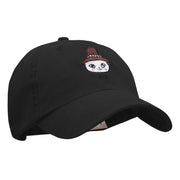 Pioneer Cat Embroidered Wash Cap