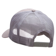 Music Life Embroidered Solid Cotton Prostyle Twill Mesh Cap