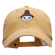 Pioneer Cat Embroidered Wash Cap