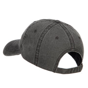 Phoenix Embroidered Washed Buckled Cap