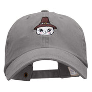 Pioneer Cat Embroidered Wash Cap