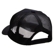 Music Life Embroidered Solid Cotton Prostyle Twill Mesh Cap