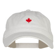 Mini Canada Maple Embroidered Washed Cap