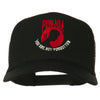 Pow Mia Symbol Embroidered Twill Mesh Cap