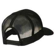 Pow Mia Symbol Embroidered Twill Mesh Cap