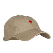 Mini Canada Maple Embroidered Washed Cap