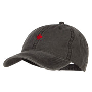 Mini Canada Maple Embroidered Washed Cap