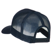 Pow Mia Symbol Embroidered Twill Mesh Cap