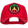 Peace RGY Rasta Patched Cap