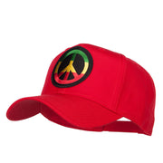 Peace RGY Rasta Patched Cap