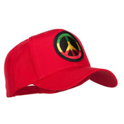 Peace RGY Rasta Patched Cap