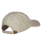 St Patrick's Day Clovers Patched Washed Cap