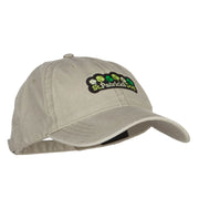 St Patrick's Day Clovers Patched Washed Cap