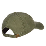 St Patrick's Day Clovers Patched Washed Cap