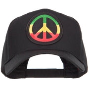 Peace RGY Rasta Patched Cap