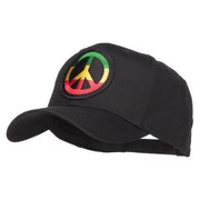 Peace RGY Rasta Patched Cap