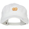 Mini Pretzel Embroidered Unstructured Cap