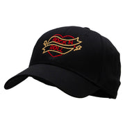 Neon Rock N Roll Embroidered Low Profile Cap