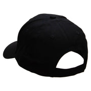 Neon Rock N Roll Embroidered Low Profile Cap