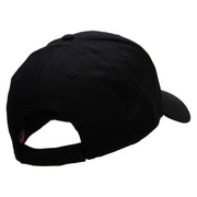 Neon Rock N Roll Embroidered Low Profile Cap