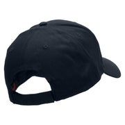 Neon Rock N Roll Embroidered Low Profile Cap