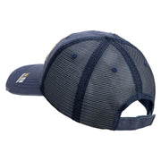 U.S. Army 49th Armored Division Embroidered Low Profile Special Cotton Mesh Cap - Navy OSFM