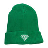 XL Size Diamond Embroidered Eco Cotton Cuffed Beanie