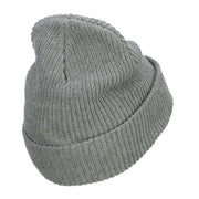 XL Size Diamond Embroidered Eco Cotton Cuffed Beanie