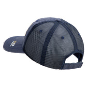 U.S. Army 11th Armored Cavalry Regiment Embroidered Low Profile Special Cotton Mesh Cap - Navy OSFM