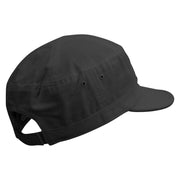 Teotihuacan Embroidered Enzyme Regular Solid Army Caps - Black OSFM
