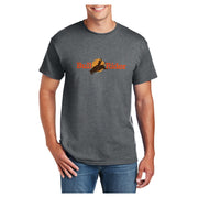 Bull Rider Cowbow Graphic Men's DryBlend Cotton Polyester T-Shirt