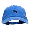 Mt Fuji Embroidered Washed Cotton Brass Buckle Cap