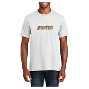 Wanted Gunshots Graphic Men's Fan Favorite Crew Neck Tee Shirt