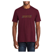 Wanted Gunshots Graphic Men's Fan Favorite Crew Neck Tee Shirt