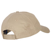 Papa Bear Embroidered Low Profile Cotton Cap