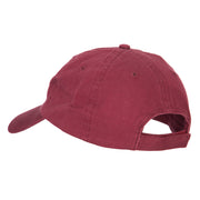 Papa Bear Embroidered Low Profile Cotton Cap