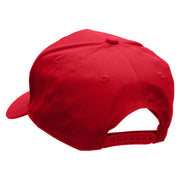 Golf Swing Embroidered Cotton Twill Pro Style Cap