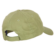 Papa Bear Embroidered Low Profile Cotton Cap