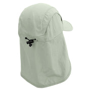 Stonehenge Embroidered Mens UV 50+ Drawstring Flap Cap - Olive OSFM