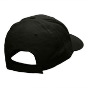 The Crimson Bull Embroidered Low Profile Cap